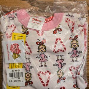 New Hanna Andersson Dr. Suess Grinch Cindy Lou Pjs / pajamas.  Size 110 / 5